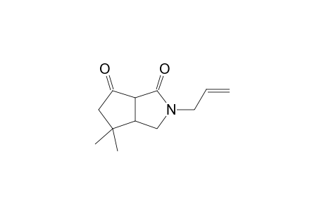 3-Allyl-6,6-dimethyl-2,8-dioxo-3-azabicyclo[3.3.0]octane