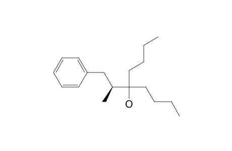 (S)-3-Butyl-2-methyl-1-phenylheptan-3-ol