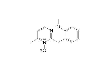 2-(2-Methoxybenzyl)-4-methylpyrimidine 3-oxide