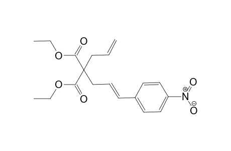 trans-Diethyl-2-(4-nitrocinnamyl)-2-allylmalonate