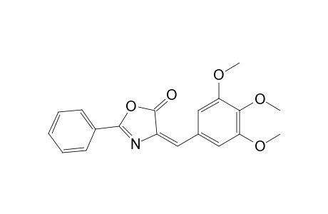 (4E)-2-Phenyl-4-(3,4,5-trimethoxybenzylidene)-1,3-oxazol-5(4H)-one