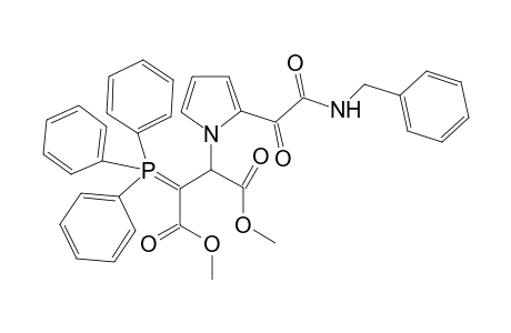 Dimethyl 2-(N-benzyl-2-pyrrolylglyoxamate-1-yl)-3-(triphenylphosphoranylidene)butandioate