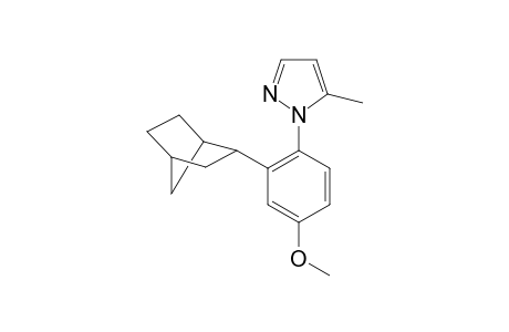 1-[exo-2-(Bicyclo[2.2.1]heptan-2-yl)-4-methoxyphenyl]-5-methyl-1H-pyrazole
