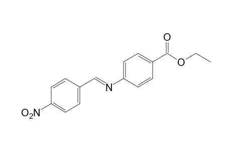 p-[(p-nitrobenzylidene)amino]benzoic acid ethyl ester