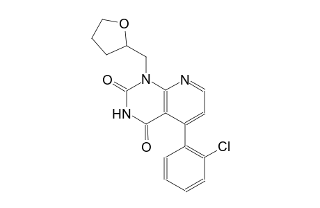 pyrido[2,3-d]pyrimidine-2,4(1H,3H)-dione, 5-(2-chlorophenyl)-1-[(tetrahydro-2-furanyl)methyl]-