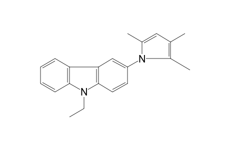 9-ETHYL-3-(2,3,5-TRIMETHYLPYRROL-1-YL)CARBAZOLE