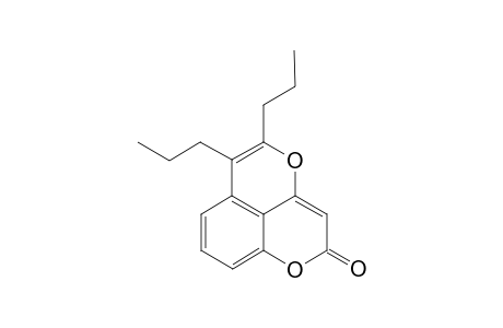 5,6-Di-n-propylpyrano[2,3,4-de]-1-benzopyran-2-one