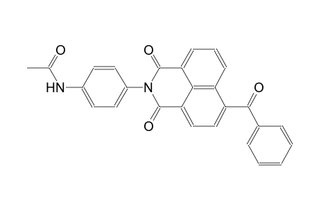 acetamide, N-[4-(6-benzoyl-1,3-dioxo-1H-benz[de]isoquinolin-2(3H)-yl)phenyl]-