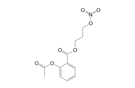 3-nitrooxypropyl 2-acetyloxybenzoate