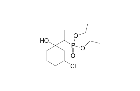 Diethy [1-(1-Hydroxy-3-chloro-2-cyclohexen-1-yl)ethyl]phosphonate