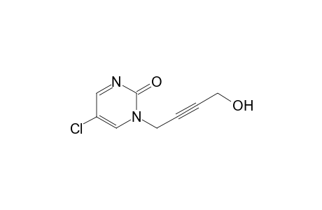 5-Chloro-1-(4'-hydroxy-2'-butynyl)-2(1H)-pyrimidinone