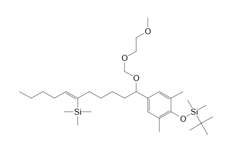 tert-Butyl-[4-[(Z)-1-(2-methoxyethoxymethoxy)-6-trimethylsilyl-undec-6-enyl]-2,6-dimethyl-phenoxy]-dimethyl-silane
