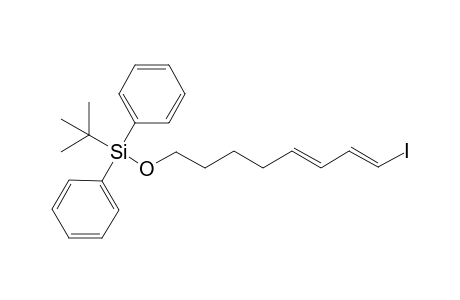 Tert-Butyldiphenyl-[(5E,7E)-8-iodo-octa-5,7-dien-1-yloxy]silane
