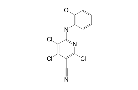 2-(2-HYDROXYPHENYLAMINO)-3,4,6-TRICHLORO-5-CYANOPYRIDINE