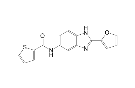 N-[2-(2-furyl)-1H-benzimidazol-5-yl]-2-thiophenecarboxamide