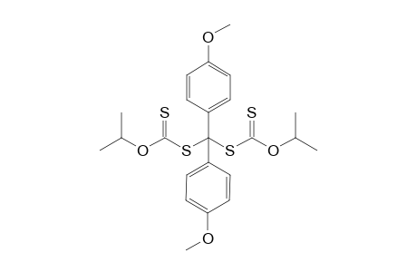 Carbonodithioic acid, S,S'-[bis(4-methoxyphenyl)methylene]O,O'-bis(1-methylethyl) ester