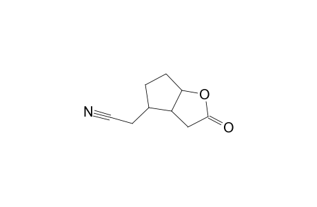 2H-Cyclopenta[b]furan-4-acetonitrile, hexahydro-2-oxo-