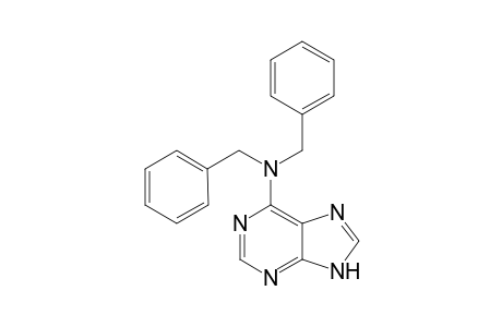 Dibenzyl-[9H-purin-6'-yl]-amine