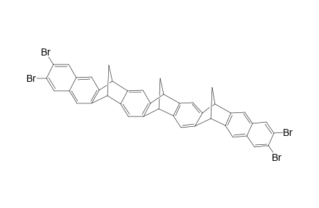 2,3,13,14-Tetrabromo-6,8,10,17,19,21-hexahydro-6,21:8,19:10,17-trimethanonanacene