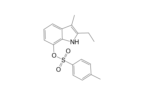 2-Ethyl-3-methyl-7-(p-toluenesulfonyloxy)ndole