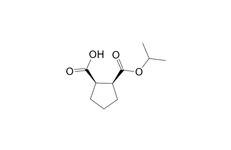 cis-2-(2-Isopropoxycarbonyl)cyclopentane-1-carboxylic acid