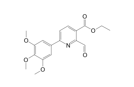 Ethyl 2-Formyl-6-(3,4,5-trimethoxyphenyl)-3-nicotinates