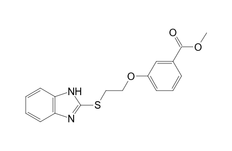 Methyl 3-(2-((1H-benzo[d]imidazol-2-yl)thio)ethoxy)benzoate