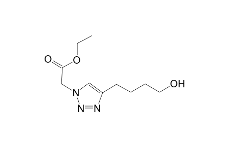 Ethyl 2-(4-(4-hydroxybutyl)-1H-1,2,3-triazol-1-yl)acetate