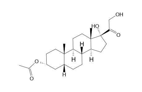 3α,17,21-trihydroxy-5β-pregnan-20-one, 3-acetate