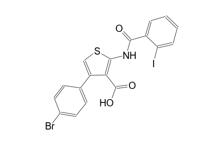 4-(4-bromophenyl)-2-[(2-iodobenzoyl)amino]-3-thiophenecarboxylic acid