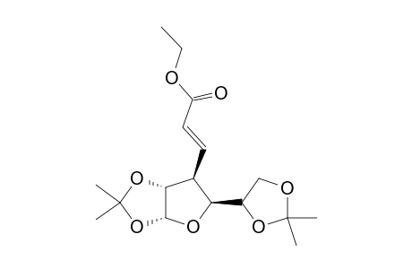 3-DEOXY-3-[2-(ETHOXYCARBONYL)-VINYL-1,25,6-DI-O-ISOPROPYLIDENE-alpha-D-GLUCOFURANOSE