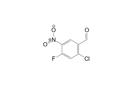 Benzaldehyde, 2-chloro-4-fluoro-5-nitro-