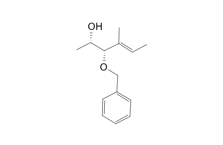 E-(2S,3S)-3-Benzyloxy-4-methyl-hex-4-ene-2-ol