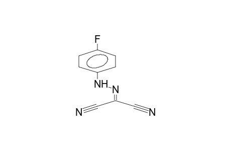 2-(4-FLUOROPHENYL)HYDRAZONOPROPANEDINITRILE