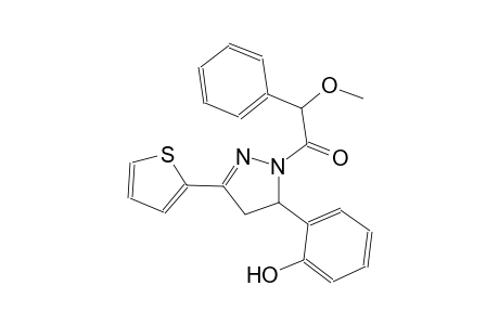 phenol, 2-[4,5-dihydro-1-(methoxyphenylacetyl)-3-(2-thienyl)-1H-pyrazol-5-yl]-