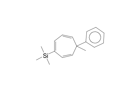 1,3,5-Cycloheptatriene, 7-methyl-7-phenyl-3-trimethylsilyl-