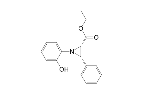 cis-Ethyl 1-(o-hydroxyphenyl)-3-phenylaziridine-2-carboxylate