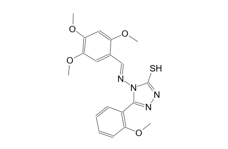 5-(2-methoxyphenyl)-4-{[(E)-(2,4,5-trimethoxyphenyl)methylidene]amino}-4H-1,2,4-triazole-3-thiol