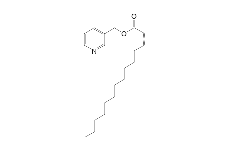 3-pyridylmethyl tetradec-2-enoate