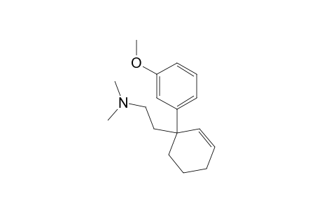 2-[1-(3-methoxyphenyl)-1-cyclohex-2-enyl]-N,N-dimethylethanamine