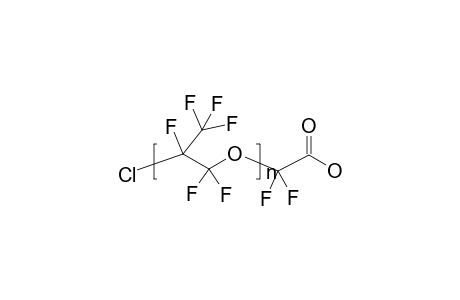 Poly(hexafluoropropylene oxide) monocarboxylic acid, chloro terminated, average Mn ~500