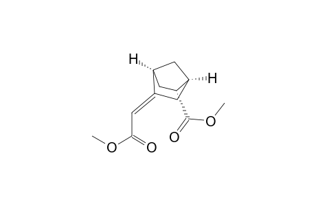 Bicyclo[2.2.1]heptane-2-carboxylic acid, 5-(2-methoxy-2-oxoethylidene)-, methyl ester, (1.alpha.,2.beta.,4.alpha.,5E)-