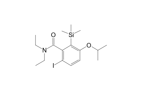 N,N-Diethyl-6-iodo-3-isopropoxy-2-(trimethylsilyl)benzamide