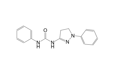 N-phenyl-N'-(1-phenyl-4,5-dihydro-1H-pyrazol-3-yl)urea