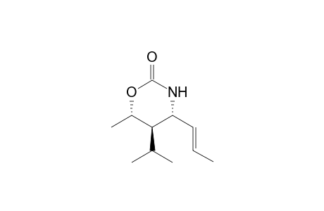 (4R,5R,6S)-5-isopropyl-6-methyl-4-[(E)-prop-1-enyl]-1,3-oxazinan-2-one