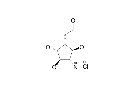 2-AMINO-2,5-DIDEOXY-4A(R)-HYDROXY-4A-CARBA-ALPHA-D-ARABINO-HEXOFURANOSE-HYDROCHLORIDE