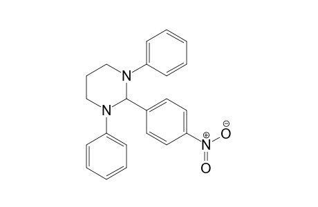 2-(4-nitrophenyl)-1,3-diphenyl-hexahydropyrimidine
