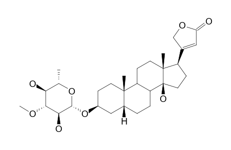 NERIIFOLIN;DIGITOXIGENIN-ALPHA-L-THEVETOPYRANOSIDE