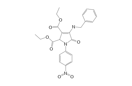 DIETHYL-4-BENZYLAMINO-1-(4-NITROPHENYL)-5-OXO-2,5-DIHYDRO-1H-PYRROLE-2,3-DICARBOXYLATE