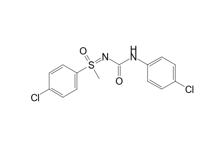 S-(p-chlorophenyl)-N-[(p-chlorophenyl)carbamoyl]-S-methylsulfoximine